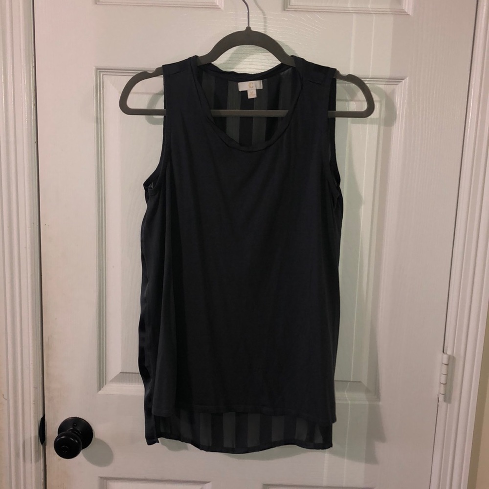 Gray tank top